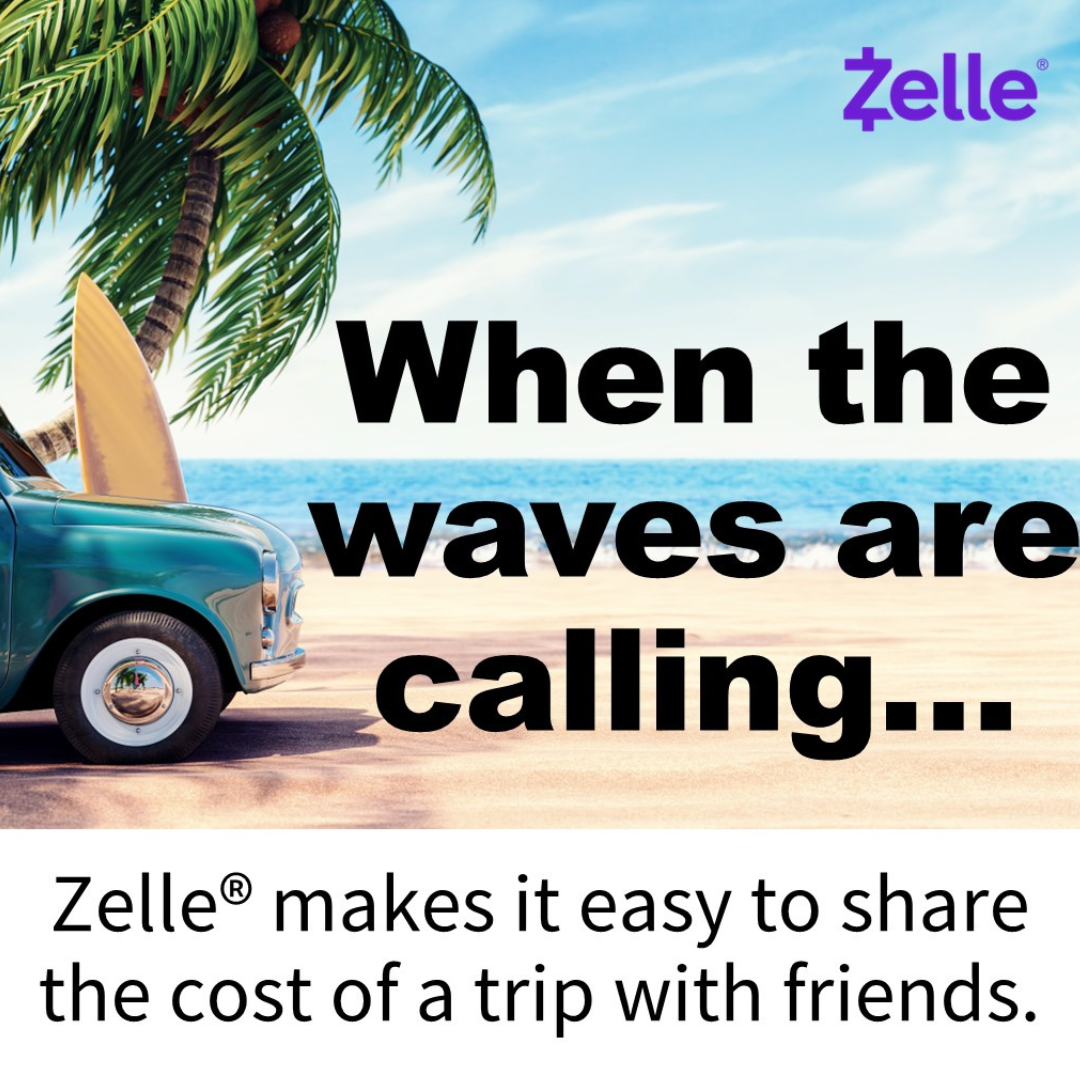 Zelle beach ad